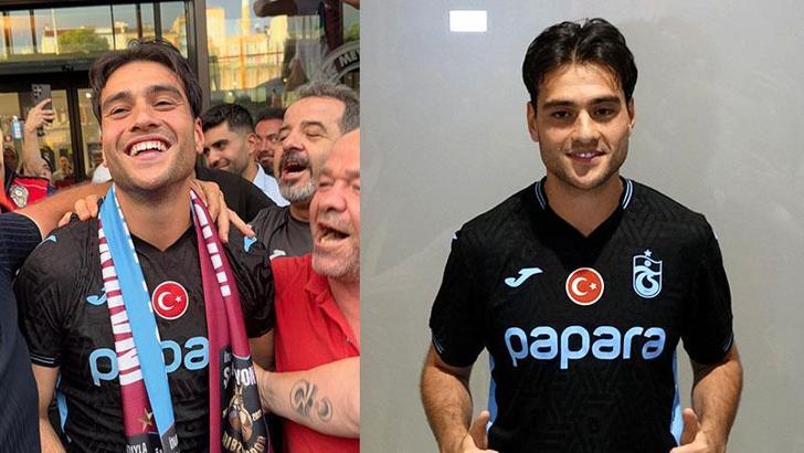Trabzonspor’un yeni transferi Aral Şimşir Trabzon’a geldi