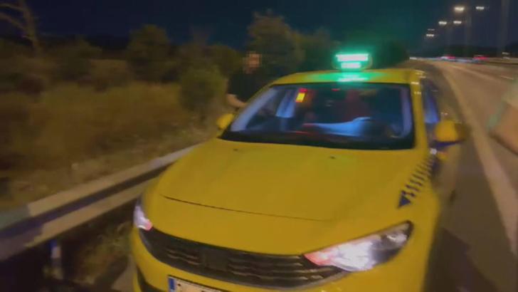 Avcılar'da takibe alınan taksiden kaçak göçmenler çıktı; bir gözaltı