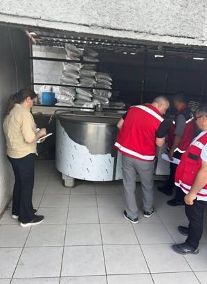 Süt sağım tesisleri ve soğutma tankları denetlendi