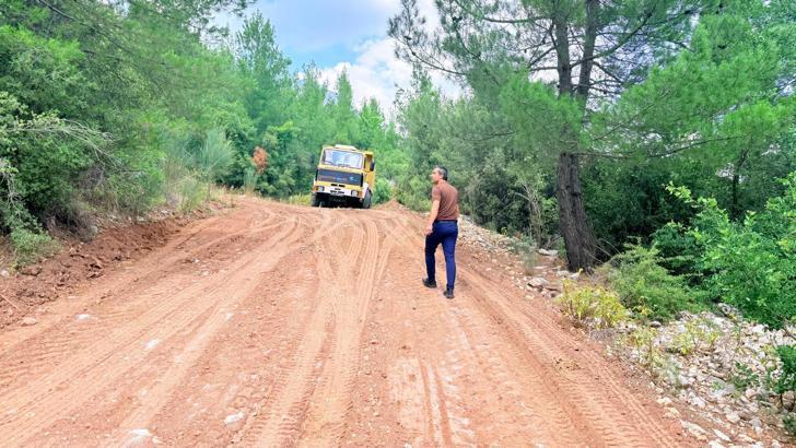 Yayla yollarında bakım çalışmaları