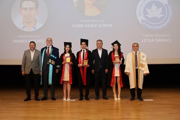 ERÜ İktisadi ve İdari Bilimler Fakültesi 44’üncü dönem mezunlarını verdi