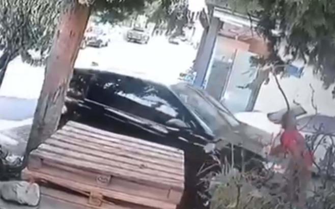 Cipin çarptığı yaya öldü; kaza kamerada