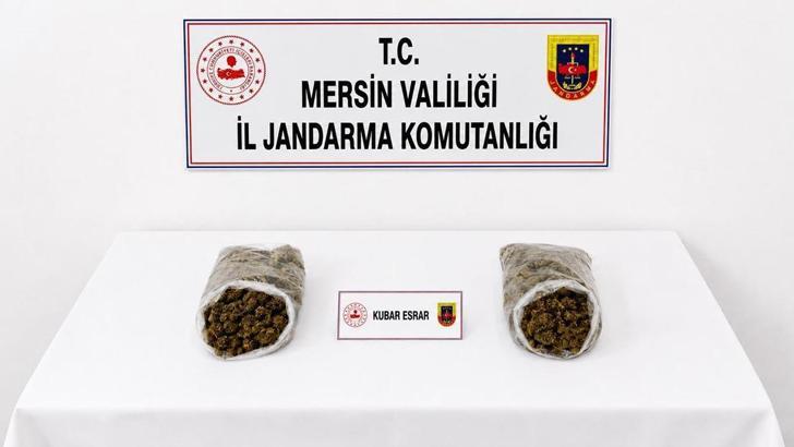 Mersin’de uyuşturucu operasyonunda 2 tutuklama