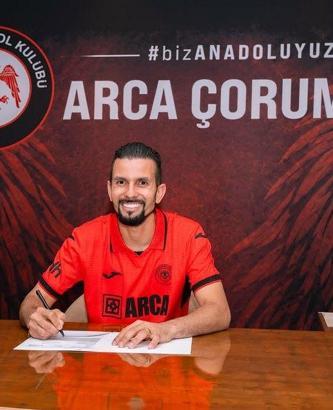 Çorum FK, Marcos Felipe'yi kadrosuna kattı