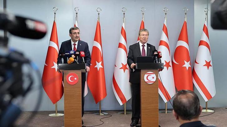 Cumhurbaşkanı Yardımcısı Cevdet Yılmaz, KKTC'de