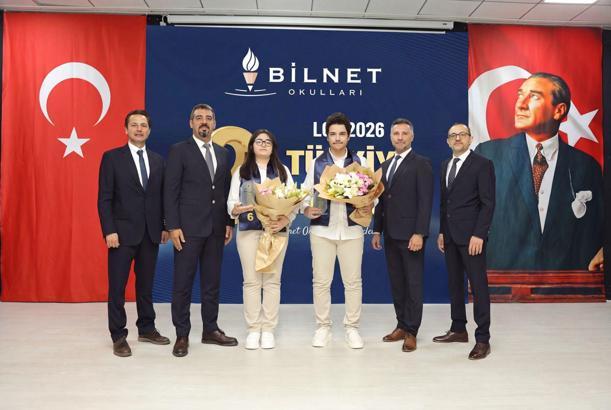 Bilnet Okulları’ndan LGS’de iki Türkiye birincisi