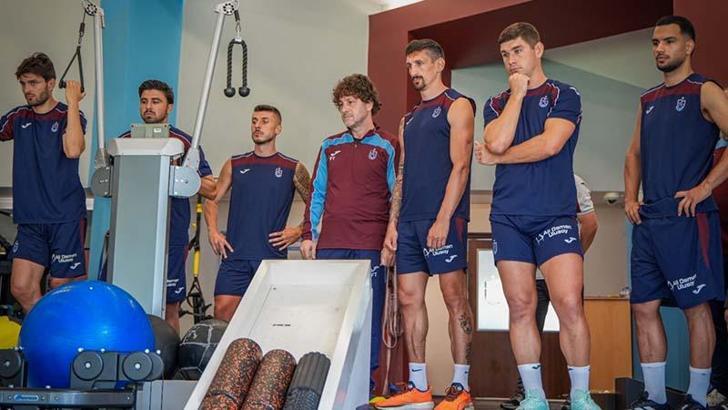 Trabzonspor kuvvet çalıştı