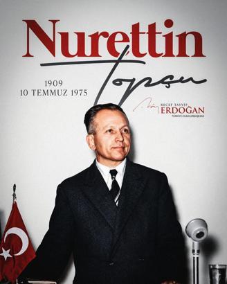 Cumhurbaşkanı Erdoğan Nurettin Topçu’yu vefatının 51’inci yılında andı