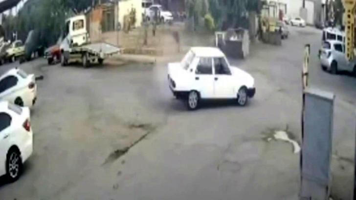 Drift atan sürücü hakkında adli ve idari işlem