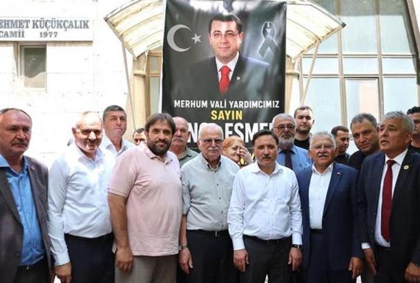 Kalp krizinden hayatını kaybeden vali yardımcısı için lokma dağıtıldı