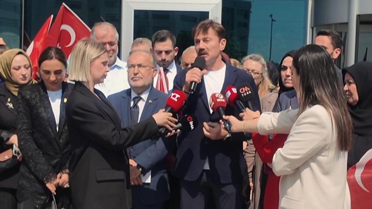 Şehit aileleri ve gaziler, CHP'li Nazife Aktaş'ın 15 Temmuz'u anmamasını protesto etti