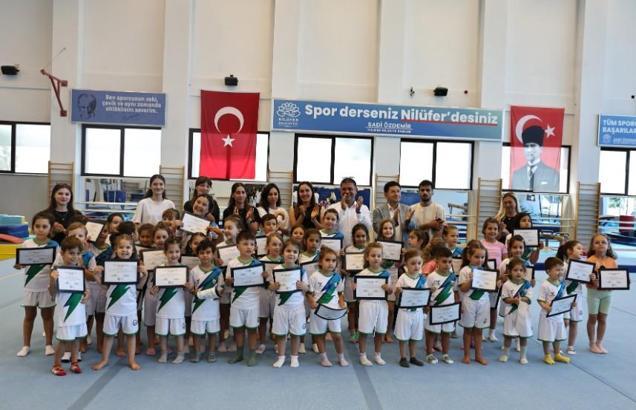 Nilüfer Yaz Spor Okulları’nda ilk dönem tamamlandı
