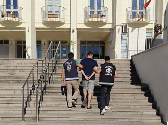 Bodrum'da firari hükümlü, saklandığı adreste yakalandı