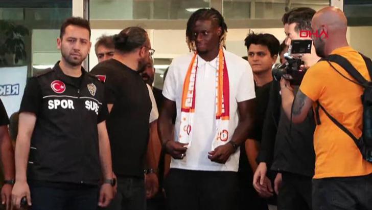 Ugochukwu, Galatasaray için İstanbul'da