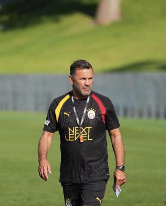 Galatasaray'da çift idman mesaisi
