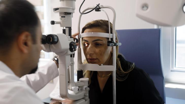Lazer tedavisiyle kornea naklinden kurtuldu