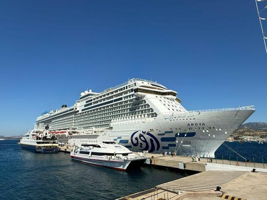 Bodrum’a 2 kruvaziyer gemisi toplam 3 bin 292 turist getirdi