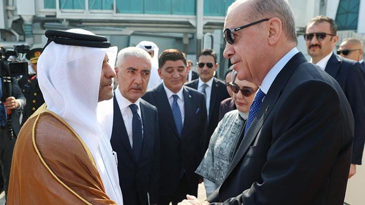 Cumhurbaşkanı Erdoğan, Katar'da