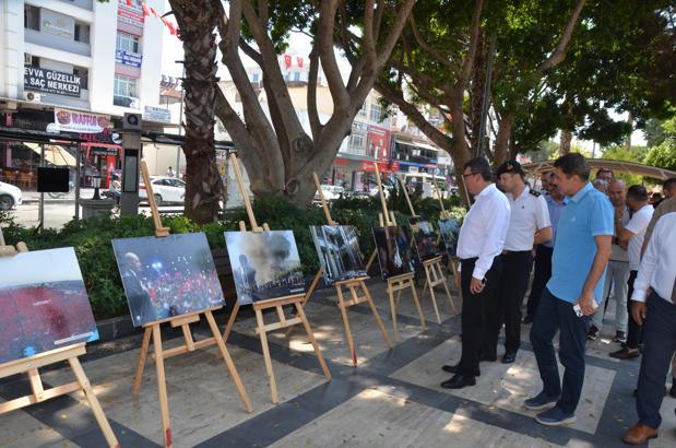 Serik'te 15 Temmuz sergisi