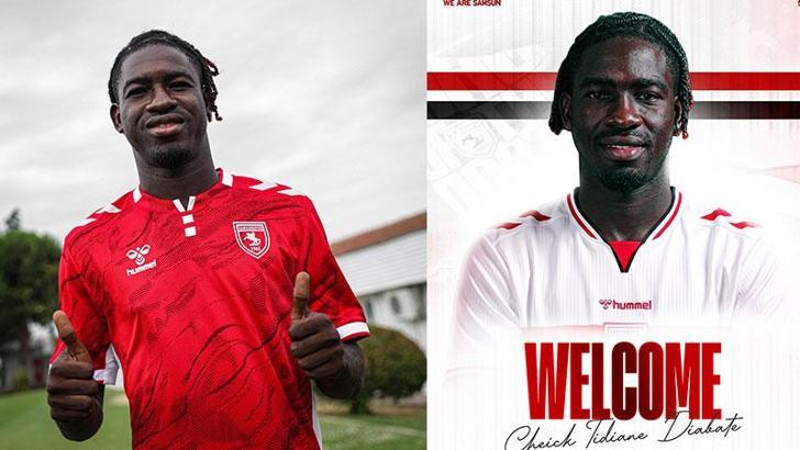 Samsunspor, Cheick Tidiane Diabate ile sözleşme imzaladı