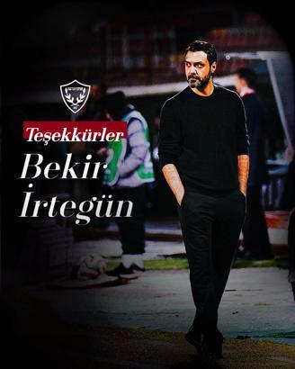 Hatayspor'da Bekir İrtegün ile yollar ayrıldı