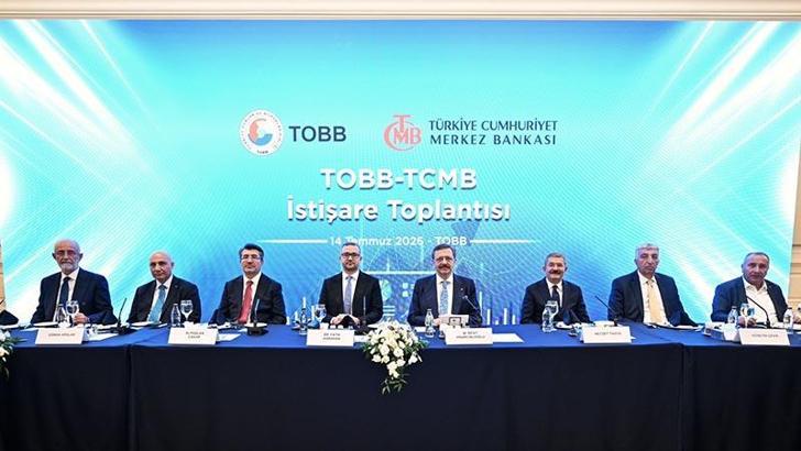 TCMB Başkanı Karahan, TOBB Yönetim Kurulu üyeleriyle buluştu