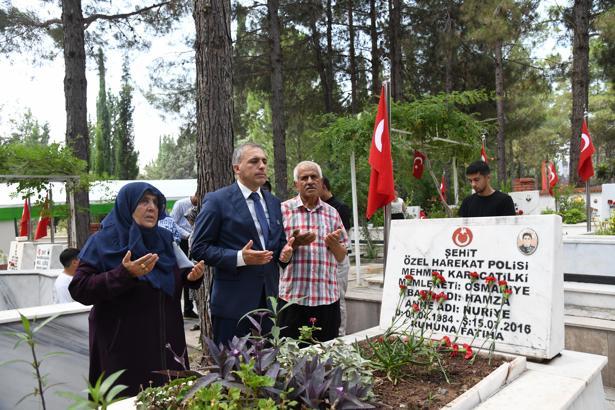 15 Temmuz şehidi Mehmet Karacatilki, şehadetinin 10'uncu yılında anıldı