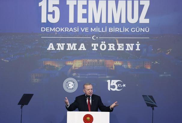 Cumhurbaşkanı Erdoğan: Son 10 yıldaki başarıların arkasında FETÖ'nün tasfiyesi vardır