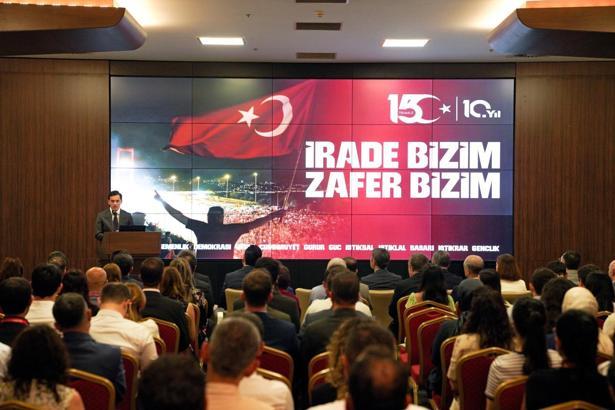 Göç İdaresi Başkanlığında ‘İrade Bizim Zafer Bizim’ programı düzenlendi