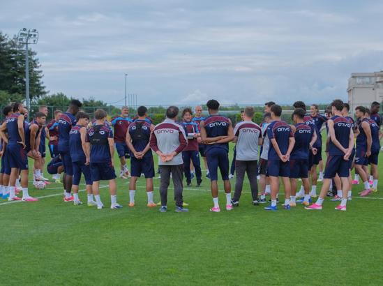 Trabzonspor kuvvet çalıştı