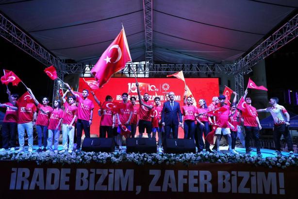 Mardin’de 15 Temmuz Demokrasi ve Milli Birlik Günü programı düzenlendi