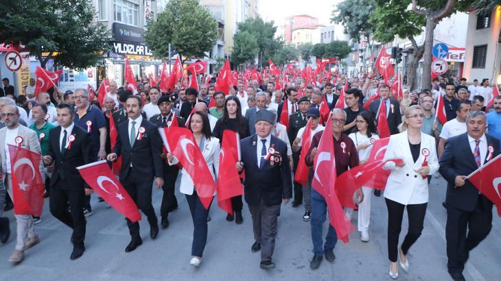 Burdur'da 15 Temmuz anması