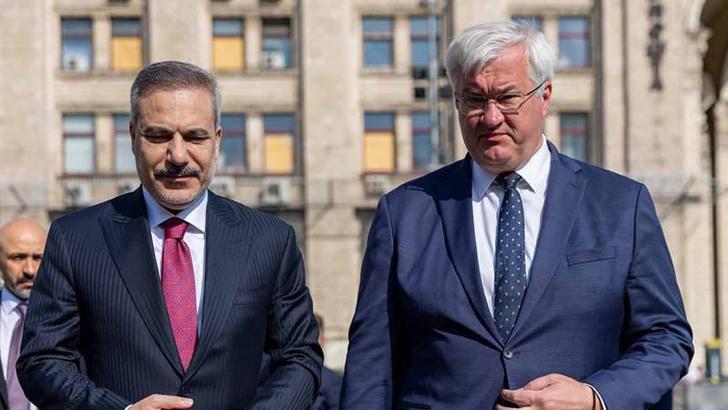 Dışişleri Bakanı Fidan, Kiev'de anma törenine katıldı