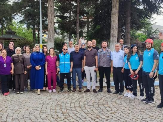 Ulukışla Devlet Hastanesi’nde tatbikat