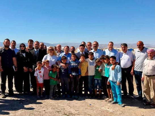 Tarım işçilerinin yerleşim alanlarında inceleme