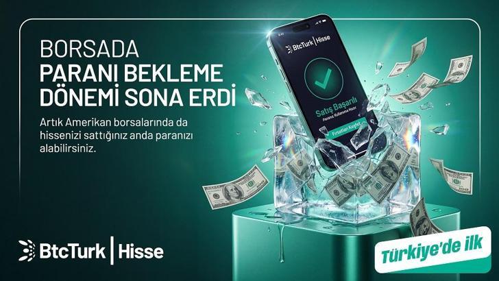 BtcTurk Hisse, ‘Hemen Kullan’ özelliğini ABD borsalarına taşıdı
