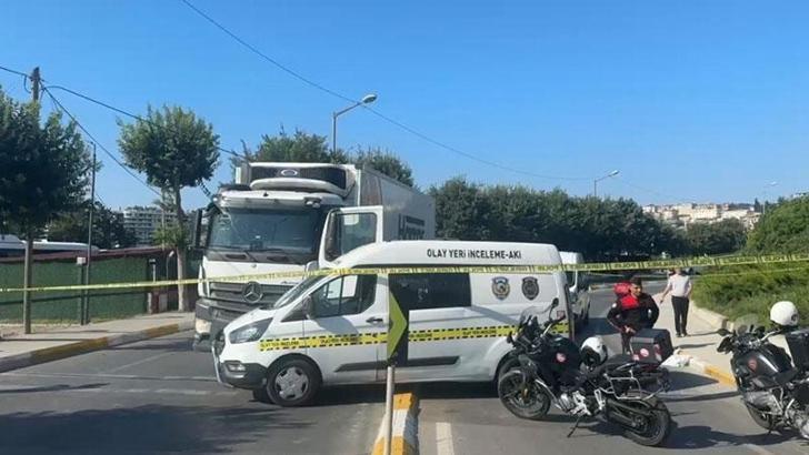 Küçükçekmece'de kamyonun çarptığı kadın öldü