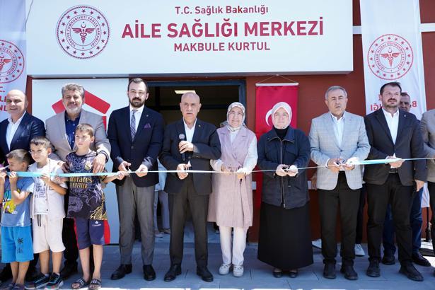 Makbule Kurtul Aile Sağlığı Merkezi törenle açıldı