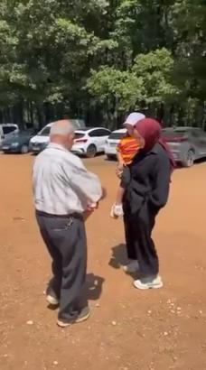 Jandarma, Ela’ya elma şekeri için seferber oldu