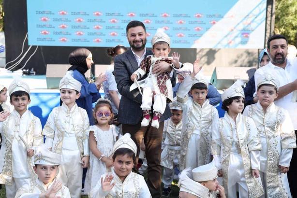 Kağıthane'de 950 çocuk sünnet ettirildi, 6 ülke kültürlerini tanıttı