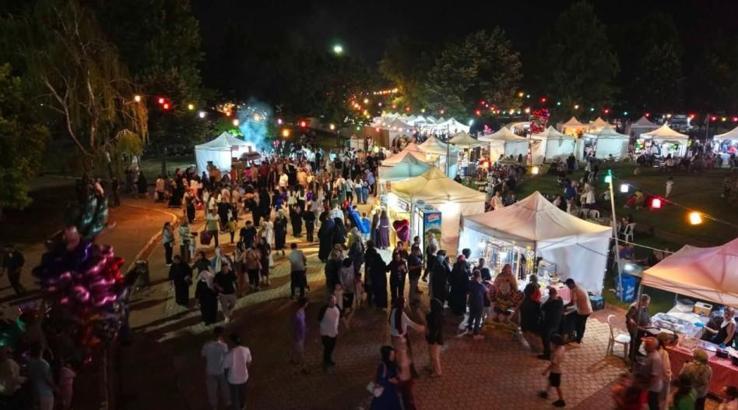 İnegöl Kültür Sanat Festivali çadır etkinlikleriyle sona erdi