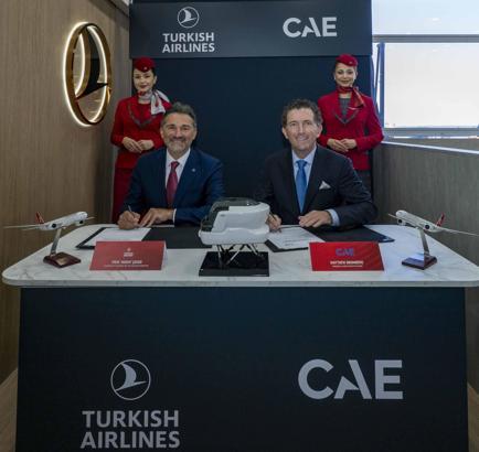 Türk Hava Yolları, CAE ile simülatör tedarik sözleşmesi imzaladı