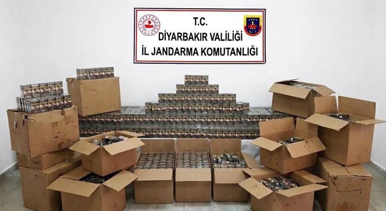Diyarbakır’da son bir haftada kaçakçılık operasyonlarında 37 şüpheliye işlem