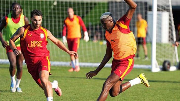 Galatasaray, günü çift antrenmanla tamamladı