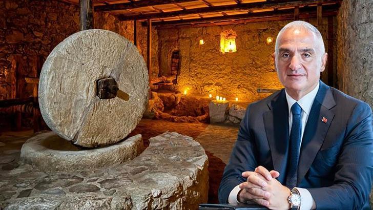 Bakan Ersoy: Syedra Antik Kenti'ndeki zeytinyağı işliği restore edildi