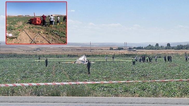 Ankara'da eğitim helikopteri düştü; 2 yaralı