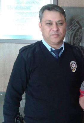 Kalp krizinden ölen polis memuru son yolculuğuna uğurlandı