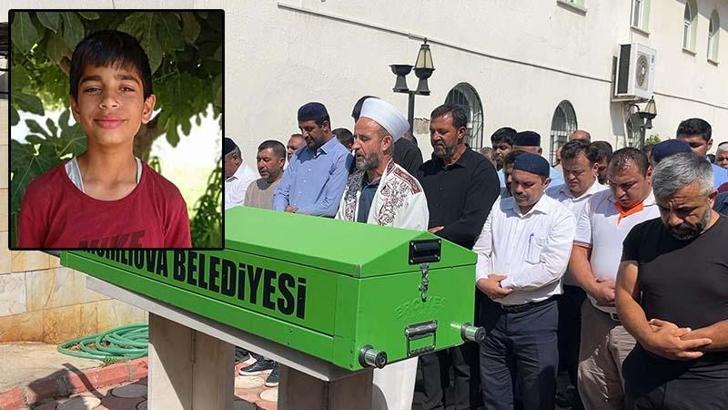 Aydın'da nehirde boğulan Şahin, son yolculuğuna uğurlandı