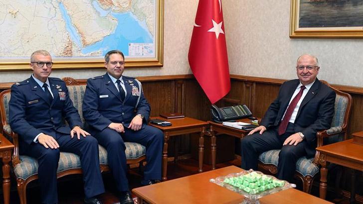 Bakan Güler, ABD'li askeri heyeti kabul etti