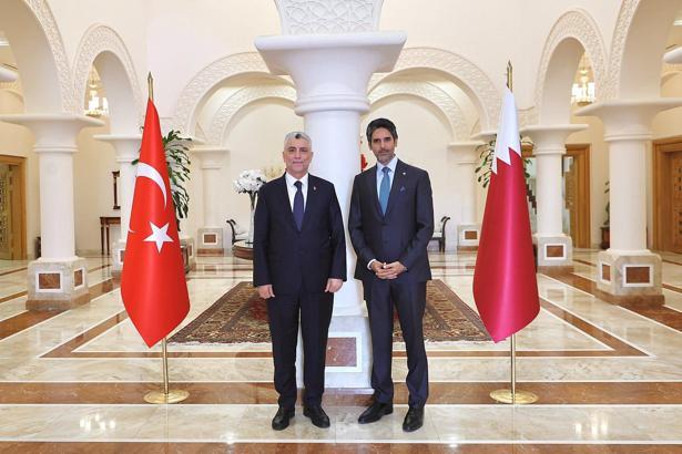 Bakan Bolat, Katar Büyükelçiliğine taziye ziyareti gerçekleştirdi